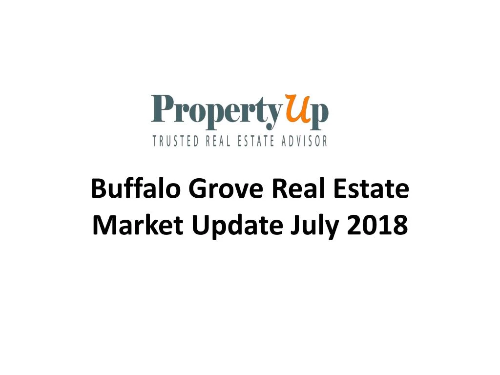 buffalo grove real estate market update july 2018