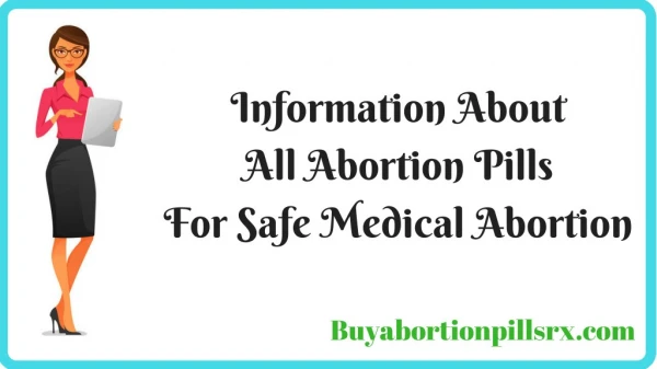 information about abortion pills