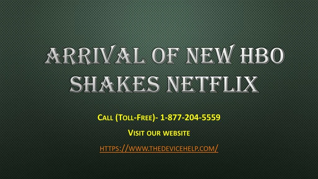 arrival of new hbo shakes netflix