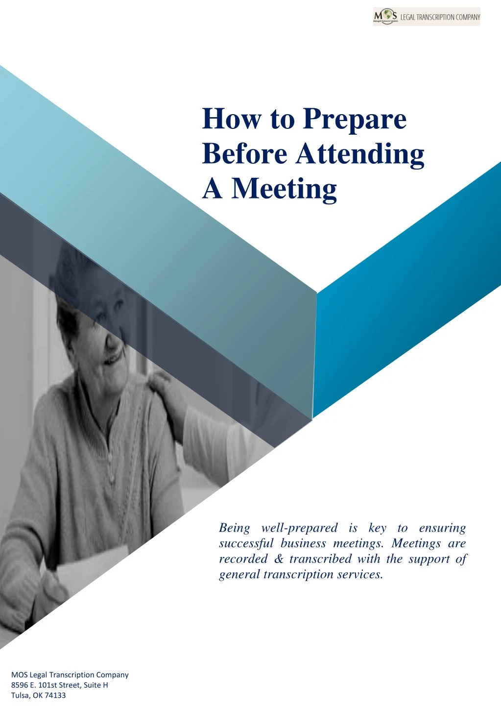 how to prepare before attending a meeting