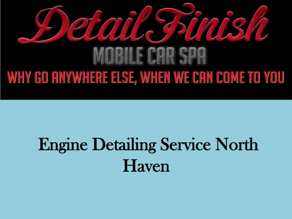 engine detailing service north haven