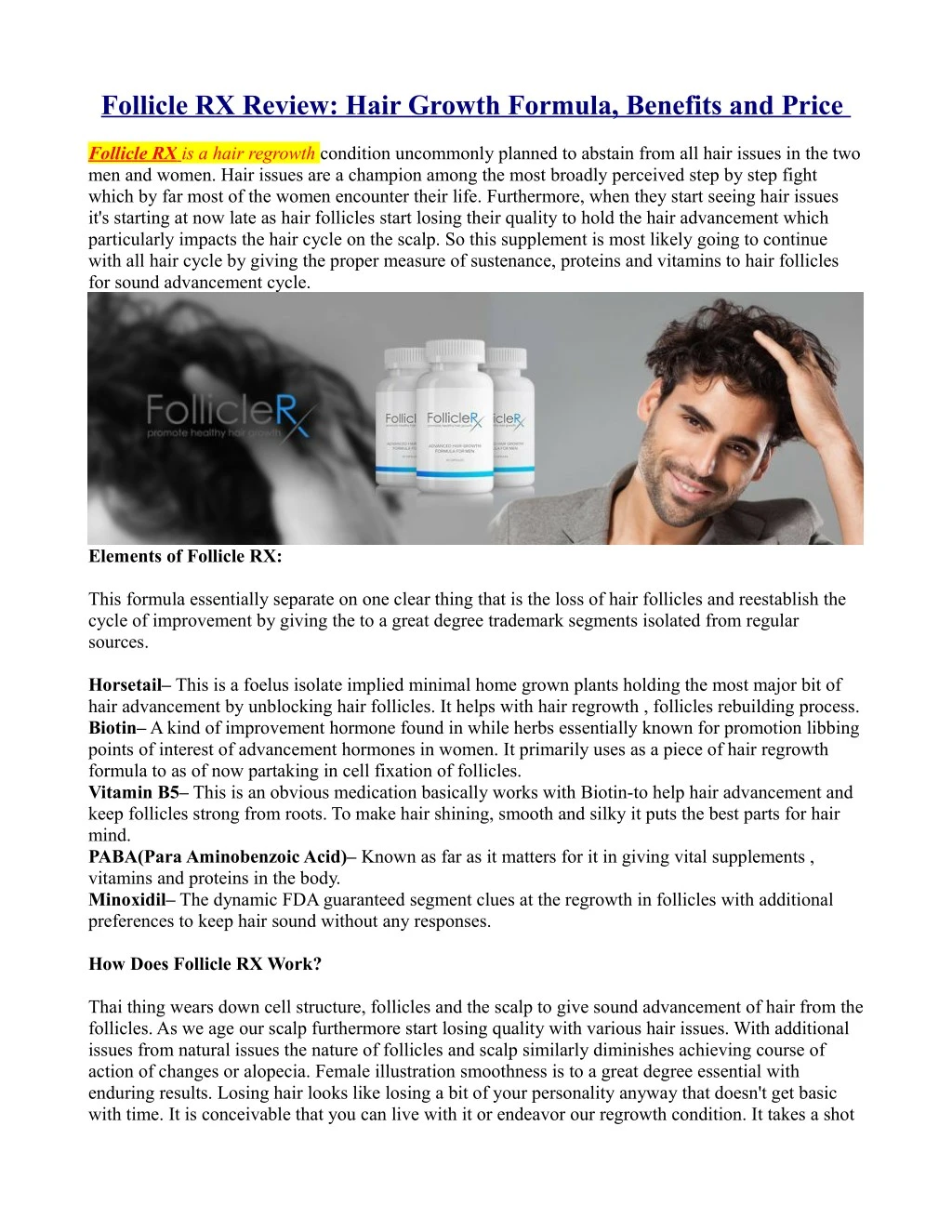 follicle rx review hair growth formula benefits