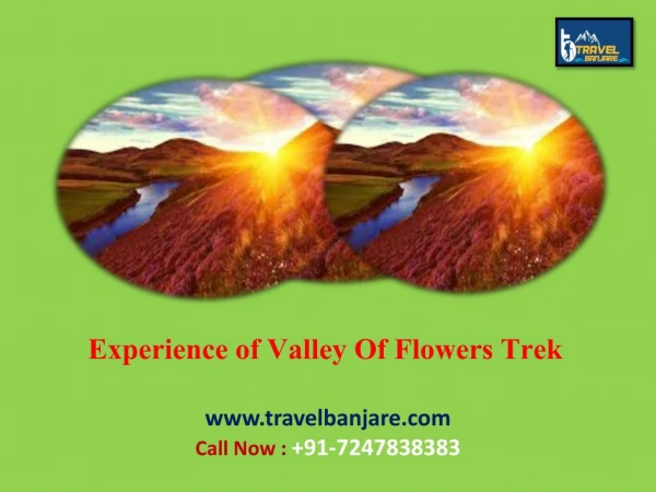 Experience of Valley Of Flowers Trek at Travel Banjare
