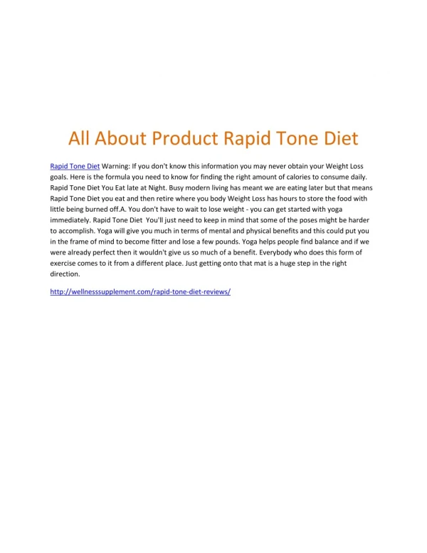http://wellnesssupplement.com/rapid-tone-diet-reviews/