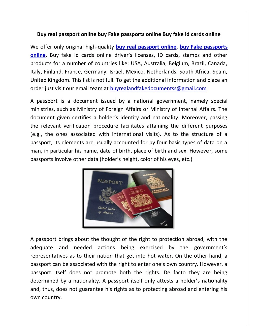 buy real passport online buy fake passports
