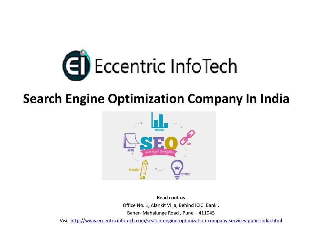 search engine optimization company in india