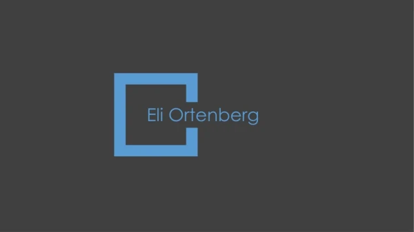 Eli Ortenberg - Experienced Professional