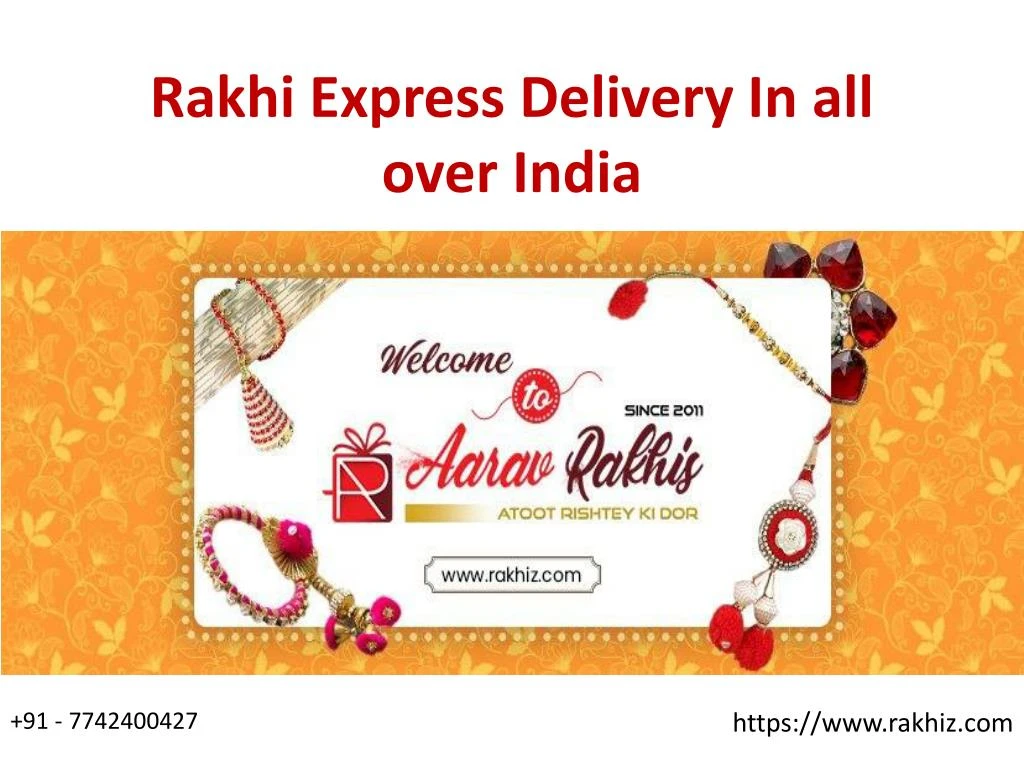 rakhi express delivery in all over india