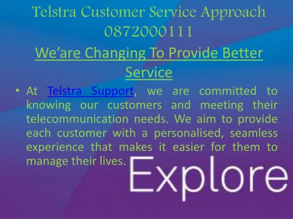 Telstra Email Support 872000111