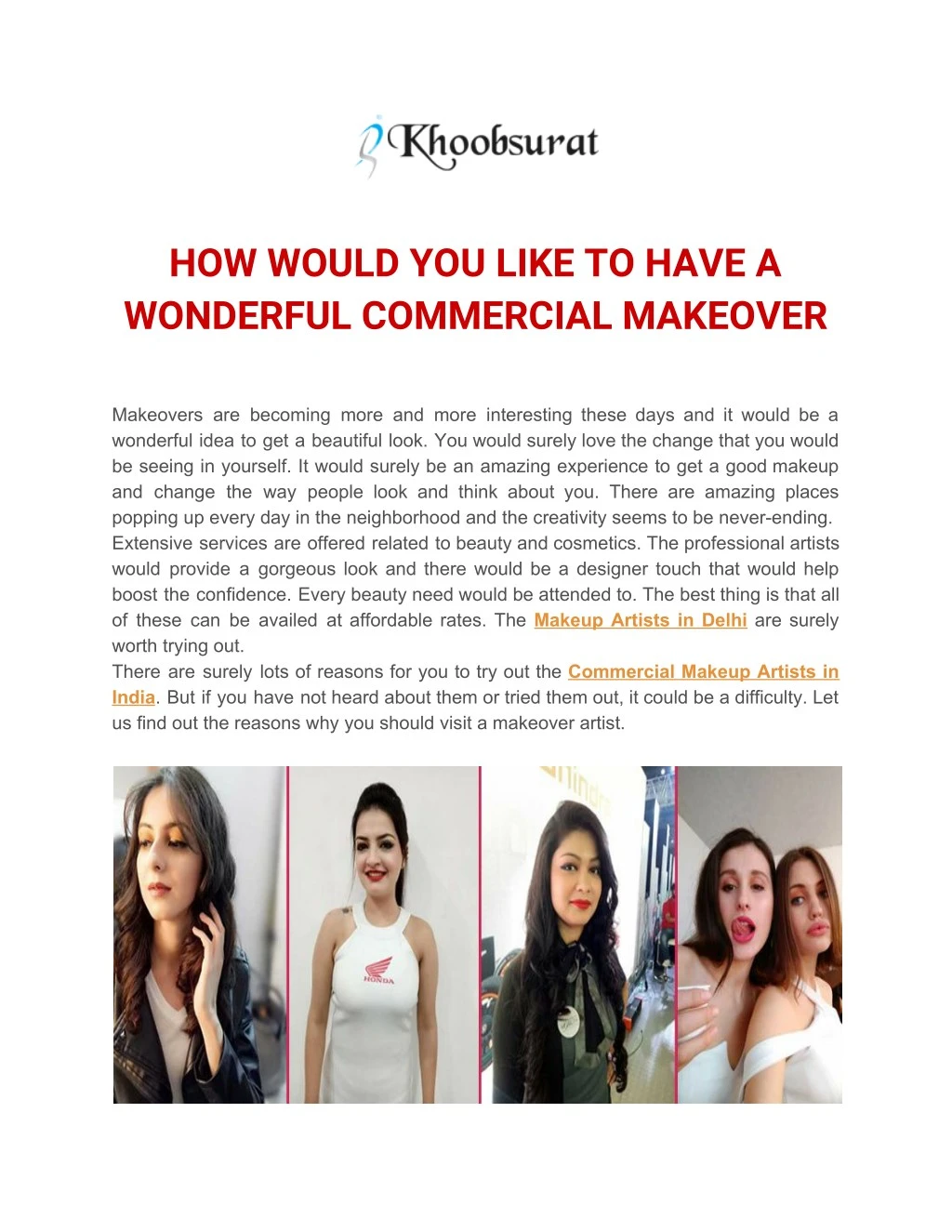 how would you like to have a wonderful commercial