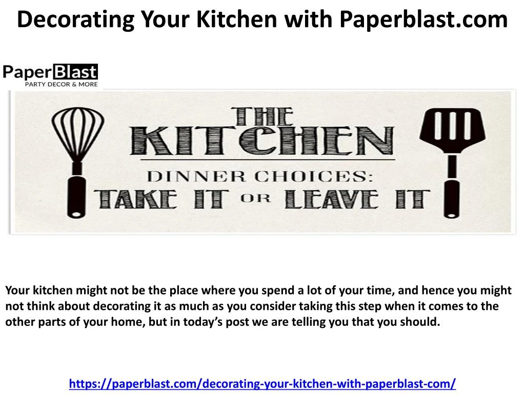 decorating your kitchen with paperblast com
