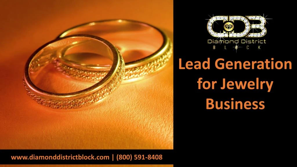 lead generation for jewelry business