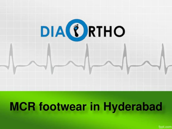 MCR footwear in Hyderabad, Medical footwear in Hyderabad â€“ Diabetic ortho footwear India