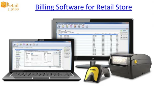 Billing Software for Retail Store