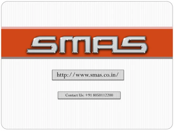 SMAS - SOS Medical Alert System in India for Health & Safety Monitoring