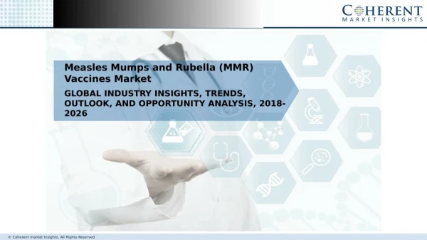 Measles Mumps and Rubella (MMR) Vaccines Market Opportunity Analysis, 2018 – 2026