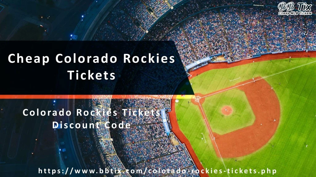 cheap colorado rockies tickets