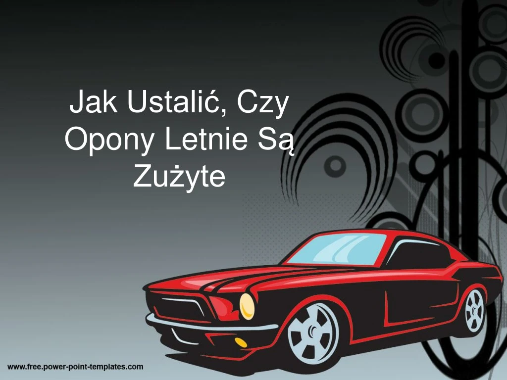 jak ustali czy opony letnie s zu yte