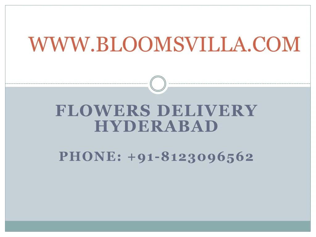 www bloomsvilla com