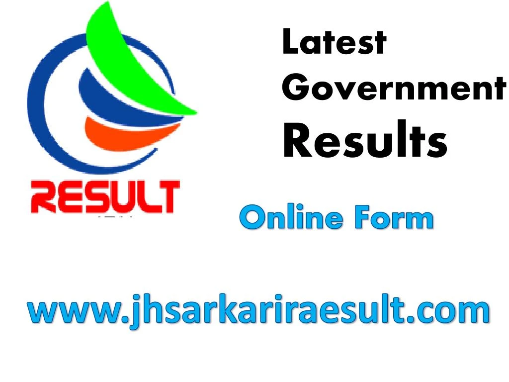 latest government results