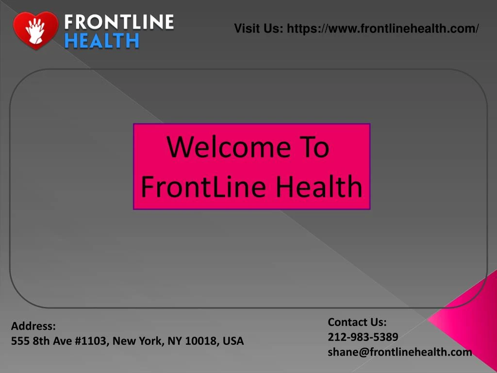 visit us https www frontlinehealth com