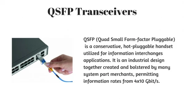 QSFP Transceiver