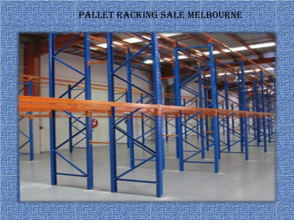 Pallet Racking Sale Melbourne