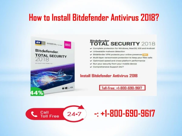 1-800-690-9617 Install Bitdefender Antivirus 2018
