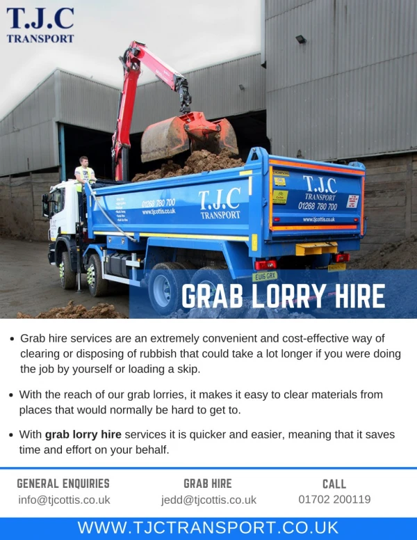 Grab Lorry Hire TJC Transport