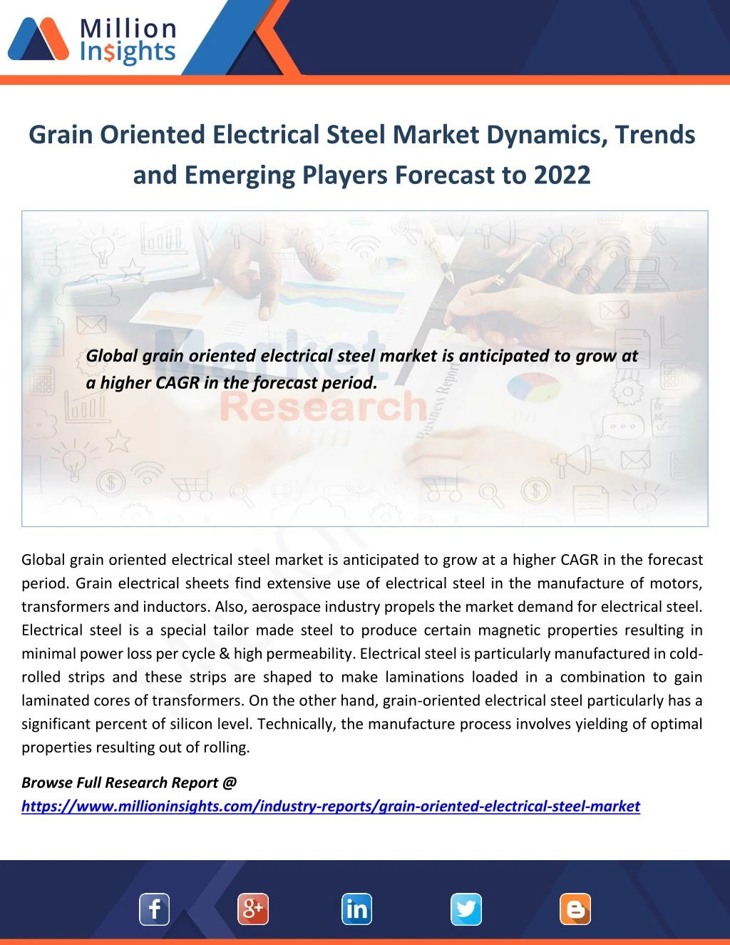 grain oriented electrical steel market dynamics