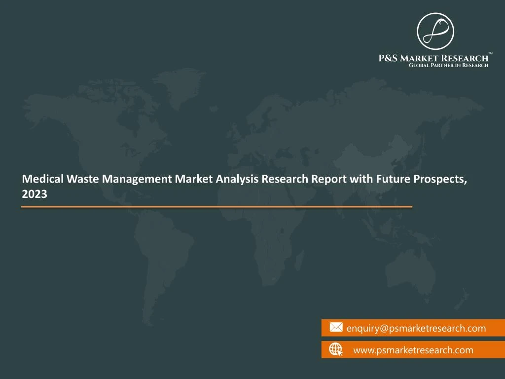 medical waste management market analysis research