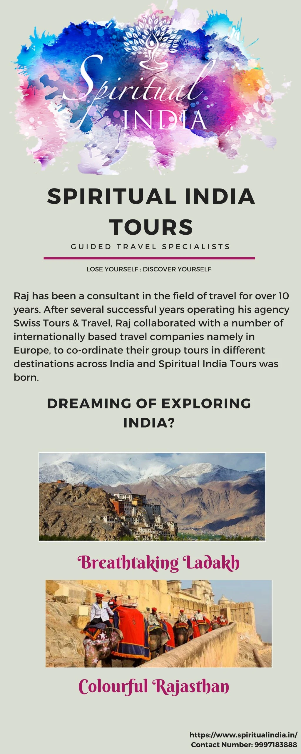 spiritual india tours