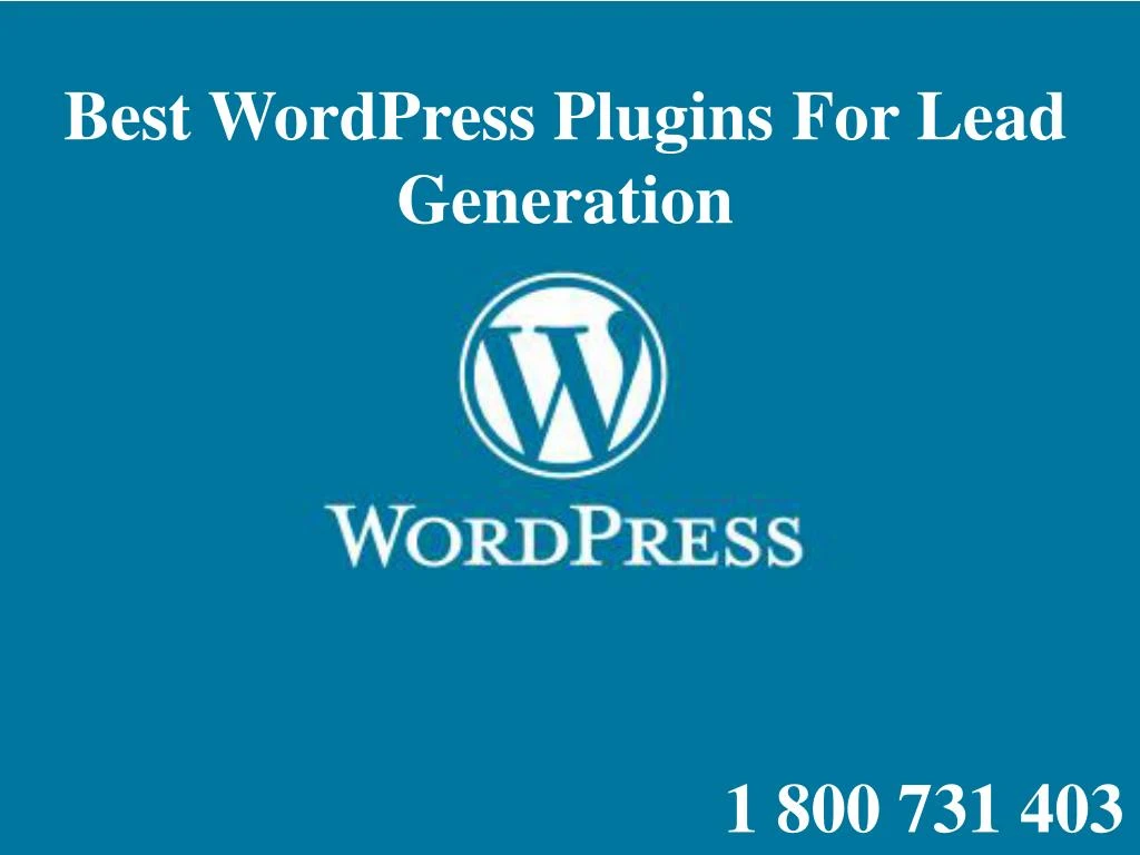 best wordpress plugins for lead generation