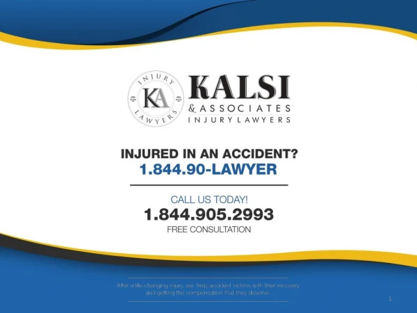 Brampton Personal Injury Lawyers Kalsi & Associates