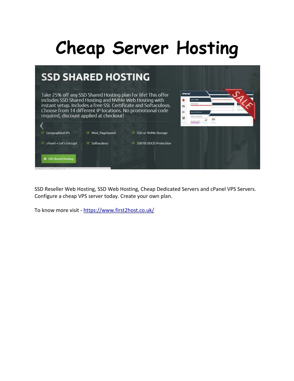 cheap server hosting