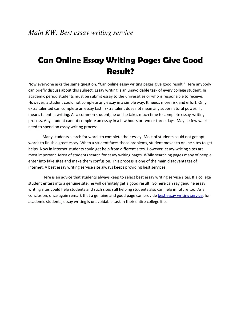 main kw best essay writing service