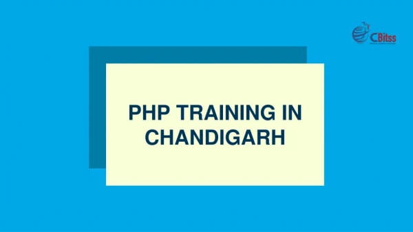 How much essential to learning php - PHP training in chaining in chandigarh