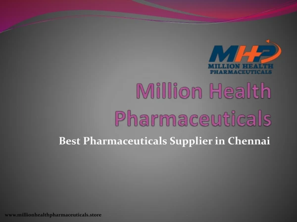 PDF of Million health pharmaceuticals