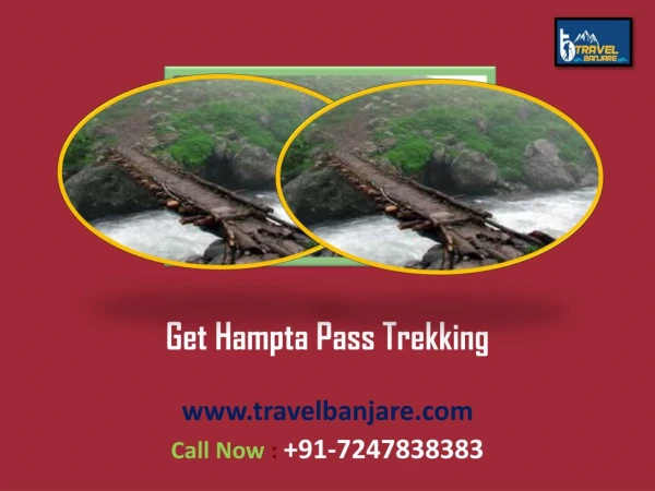 Get Hampta Pass Trekking By Travel Banjare