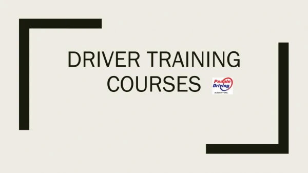 Driver Training Courses in Calgary