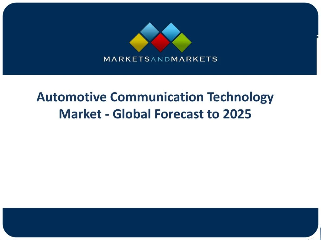 automotive communication technology market global