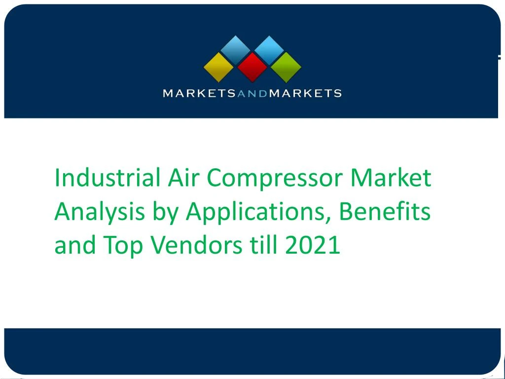 industrial air compressor market analysis