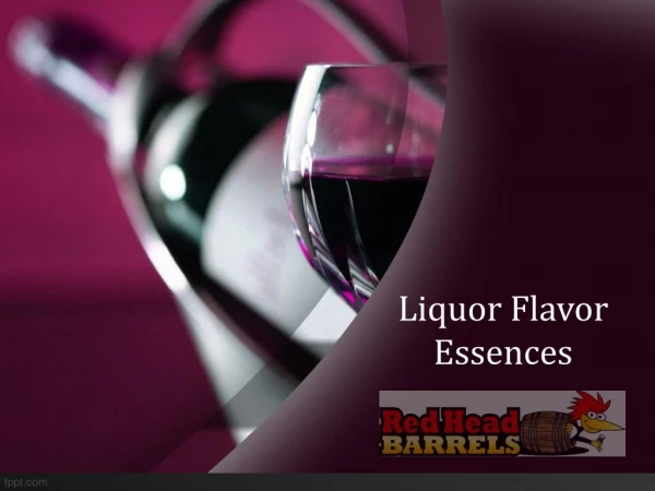 Liquor Flavor Essences at Red Head Oak Barrels online store