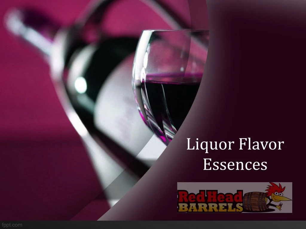 liquor flavor essences