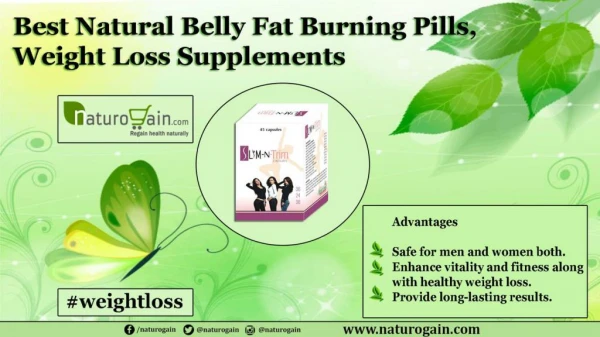 Best Natural Belly Fat Burning Pills, Weight Loss Supplements