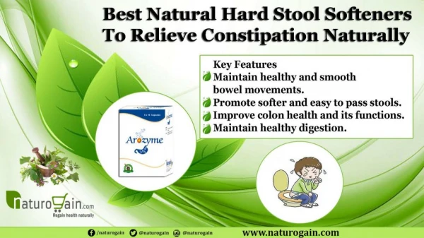 Best Natural Hard Stool Softeners to Relieve Constipation Naturally
