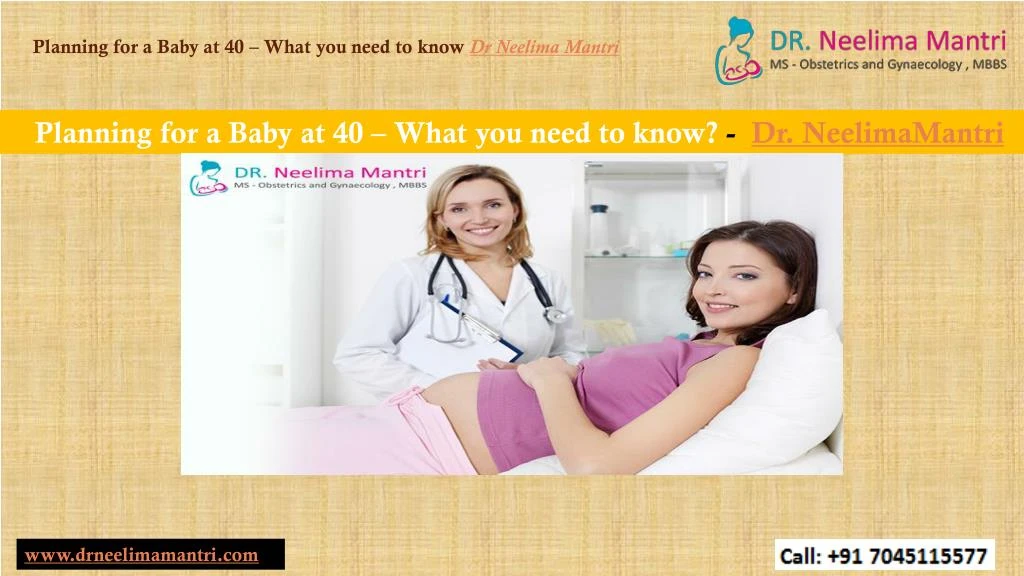planning for a baby at 40 what you need to know