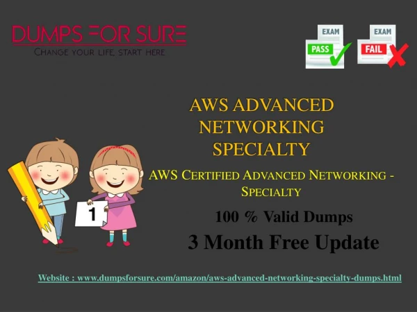 AWS Advanced Networking Specialty dumps pdf 100% pass guarantee on exam