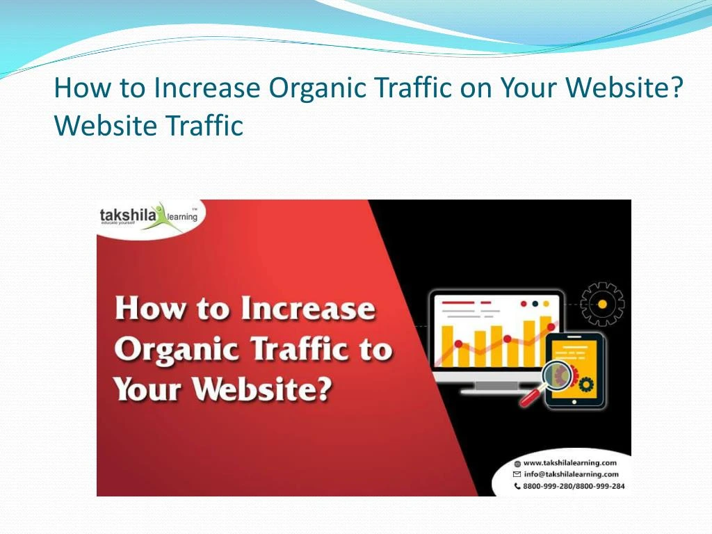 how to increase organic traffic on your website website traffic