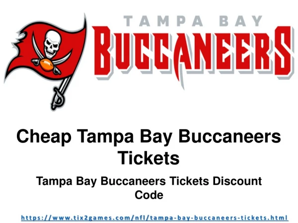 Tampa Bay Buccaneers Match Tickets
